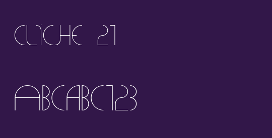 CLiCHE 21
