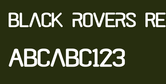 black rovers Regular