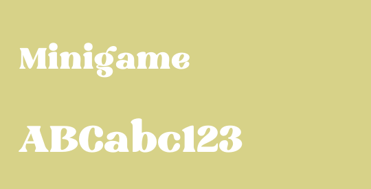 Minigame