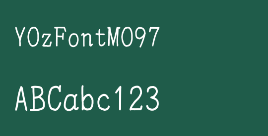 YOzFontMO97