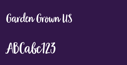 Garden Grown US