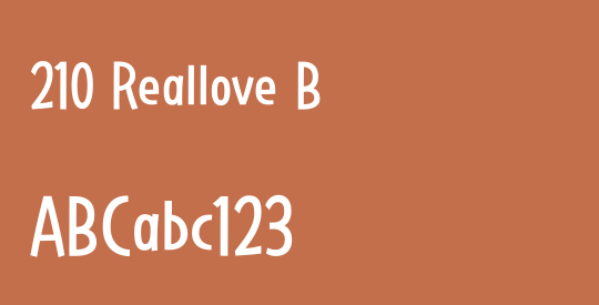 210 Reallove B