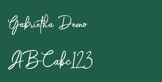 Gabrietha Demo