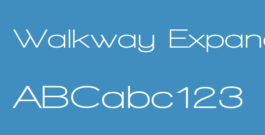 Walkway Expand Bold