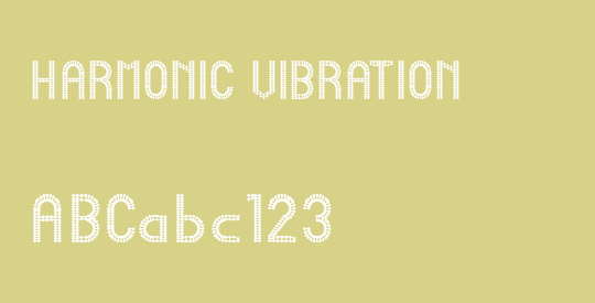 HARMONIC VIBRATION