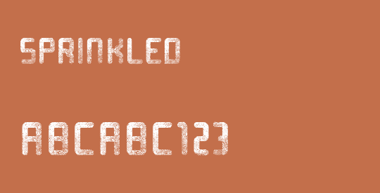 Sprinkled