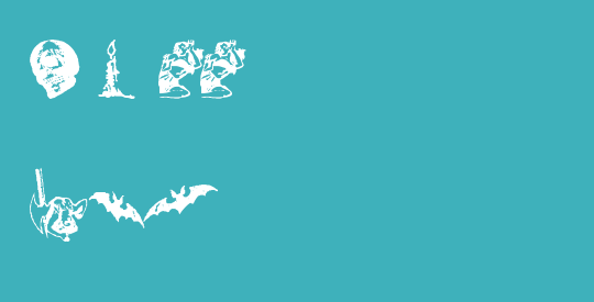 Horror Dingbats Eerie Edition