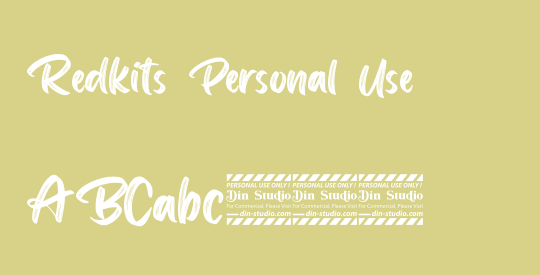 Redkits Personal Use
