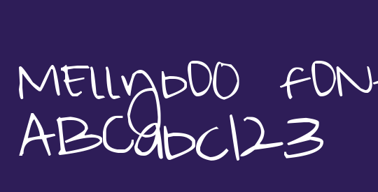 MEllybO0 fONt