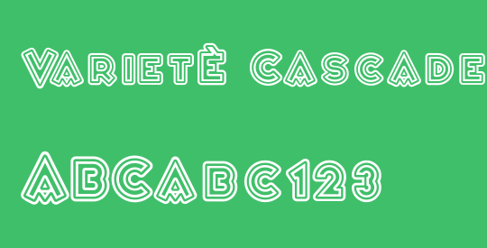 VarietÈ Cascadeur