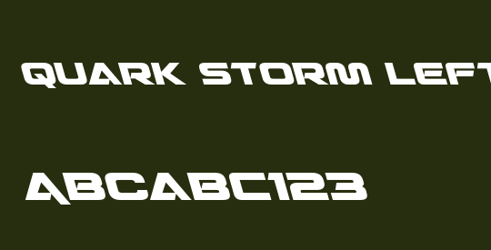 Quark Storm Leftalic