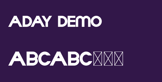 Aday Demo