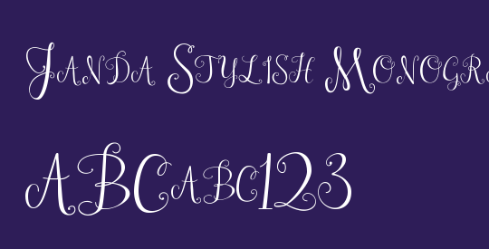 Janda Stylish Monogram