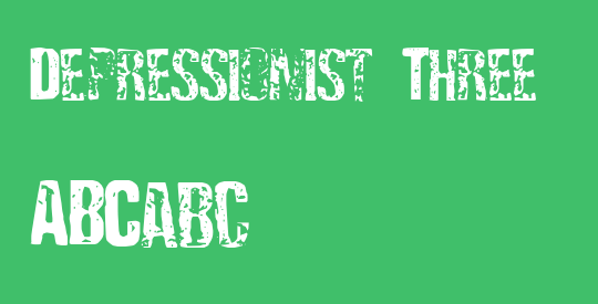 Depressionist Three