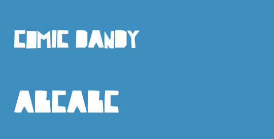 Comic Dandy