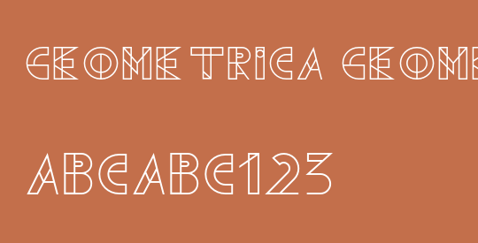 Geometrica geometric