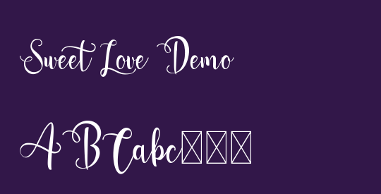 Sweet Love Demo