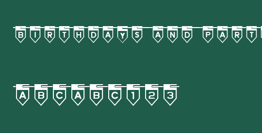 Birthdays and Parties