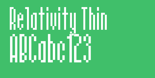 Relativity Thin