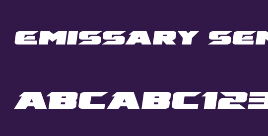Emissary Semi-Italic