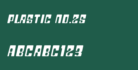 Plastic No.25