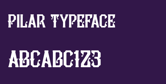 Pilar Typeface
