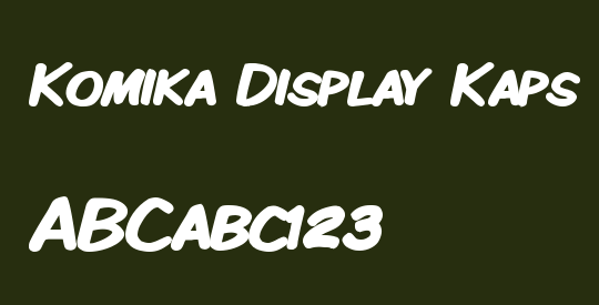 Komika Display Kaps