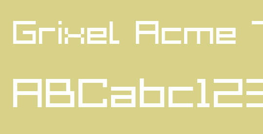 Grixel Acme 7 Wide