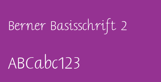 Berner Basisschrift 2