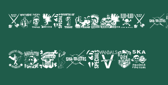 stencilpunks band logos 0001