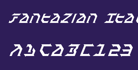 Fantazian Italic