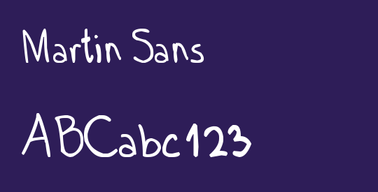Martin Sans