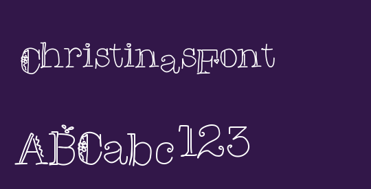 ChristinasFont