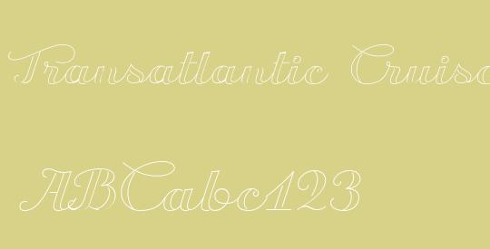 Transatlantic Cruise Demo