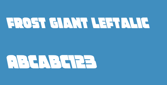 Frost Giant Leftalic