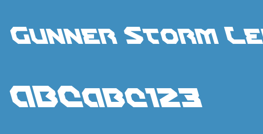 Gunner Storm Leftalic