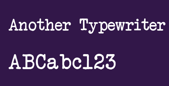 Another Typewriter