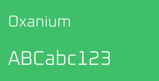 Oxanium
