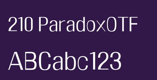 210 ParadoxOTF