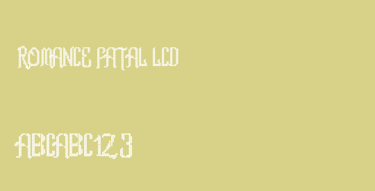 Romance fatal LCD