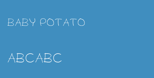 BABY POTATO