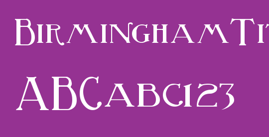 BirminghamTitlingBold