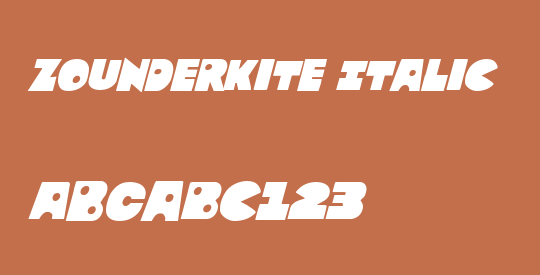 Zounderkite Italic