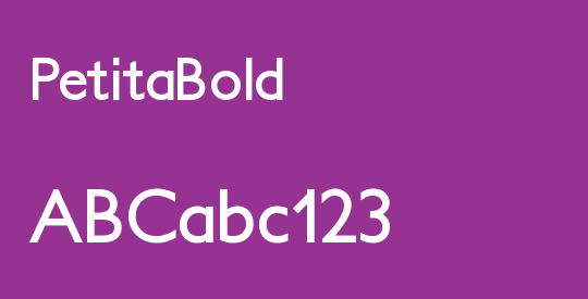 PetitaBold