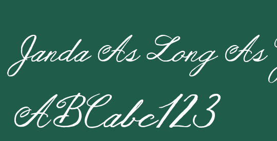 Janda As Long As You Love Me