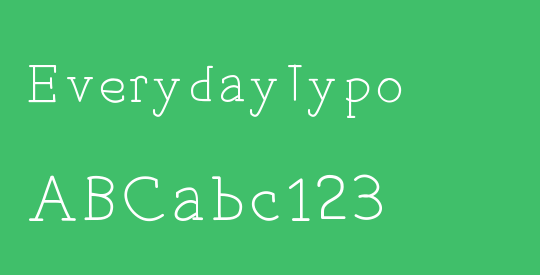 EverydayTypo
