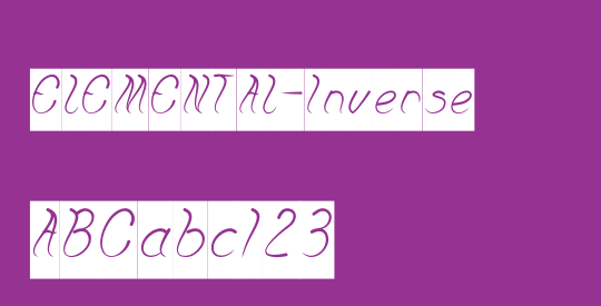 ELEMENTAL-Inverse