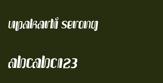 Upakarti Serong