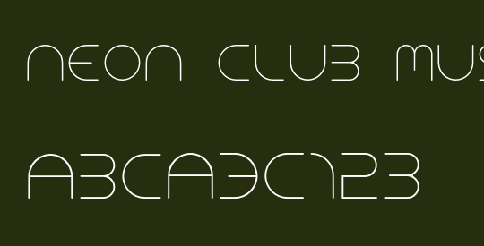 NEON CLUB MUSIC