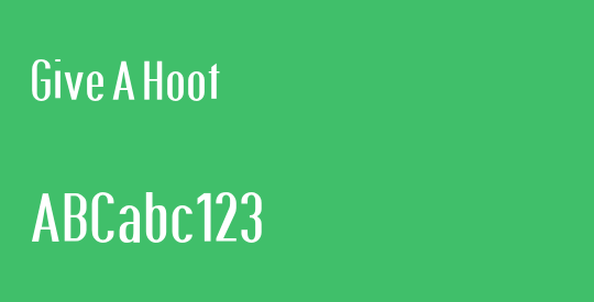 Give A Hoot